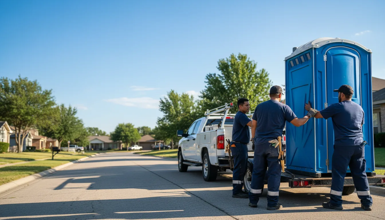 Portable Toilet Rental in May, TX near me